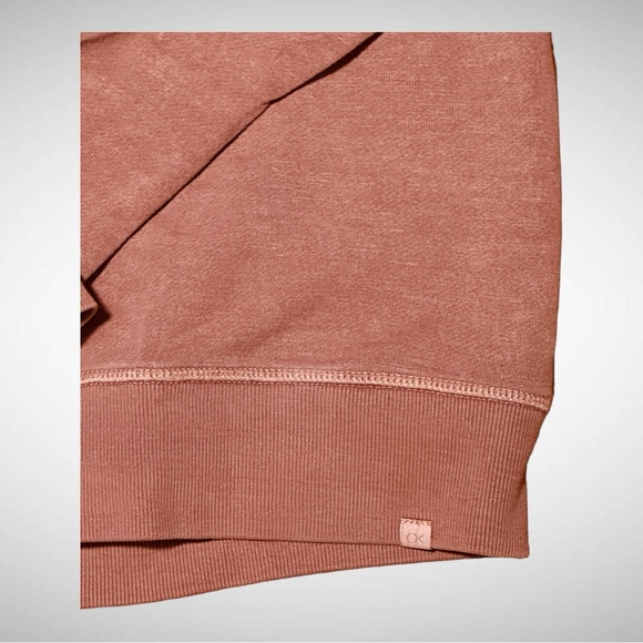 Outerknown Sur Sweatshirt Raglan i XL Henna - Picture 3 of 5